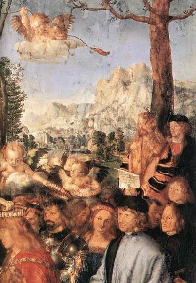 Albrecht Durer Feast of the Rose Garlands Germany oil painting art